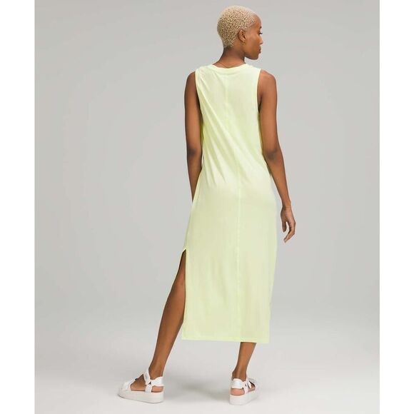 Lululemon All Yours Tank Maxi Dress Crispin Green - Size: 12 - Picture 3 of 10